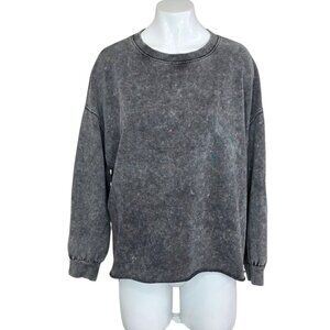 Rails Reeves Acid Wash Crewneck Sweatshirt, Pullover, Cotton, Size Womens Small